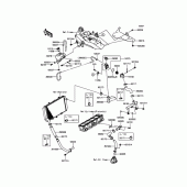 Схема вузла: Water Pipe для Kawasaki ZR800 Z800