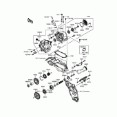 Схема вузла: Super Charger для Kawasaki ZX1000 Ninja H2R