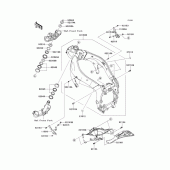 Схема вузла: Рама для Kawasaki ZX636 Ninja ZX-6R