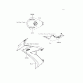 Схема вузла: Decals(blue)(e8f)(ca,us) для Kawasaki ZX1000 Ninja ZX-10R