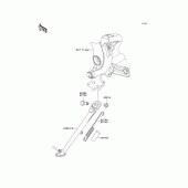 Схема вузла: Stand(s) для Kawasaki EX650 Ninja 650
