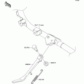 Схема вузла: Stand(s) для Kawasaki VN1700 Vulcan 1700 Voyager Custom ABS
