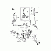 Схема вузла: Замок запалювання для Kawasaki KLX125 KLX125