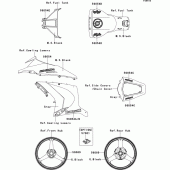 Схема узла: Decals(gray)(jcf) для Kawasaki ZX1000 Ninja ZX-10R