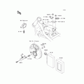 Схема вузла: Fuel injection для Kawasaki VN1500 Vulcan 1500 Nomad Fi