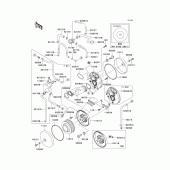 Схема вузла: Air cleaner(1/2) для Kawasaki VN1500 Vulcan 1500 Drifter