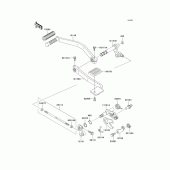 Схема узла: Переключатель передач для Kawasaki VN1500 Vulcan 1500 Classic FI