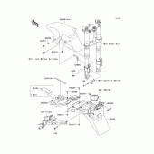 Схема узла: Крыло для Kawasaki ZX1200 Ninja ZX-12R