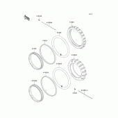 Схема узла: Шины для Kawasaki KLX250 KLX250