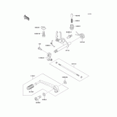 Схема вузла: Перемикач передач для Kawasaki ZR550 Zephyr