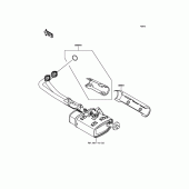 Схема вузла: Аксесуари для Kawasaki EN650 Vulcan S ABS SE