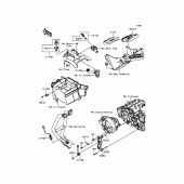 Схема вузла: Fuel Injection для Kawasaki EX300 Ninja 300 ABS