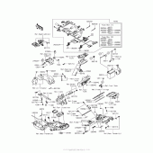Схема вузла: Електроустаткування для Kawasaki ZX1400 Ninja ZX-14R ABS