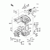 Схема вузла: Картер двигуна для Kawasaki ZX900 GPZ900R