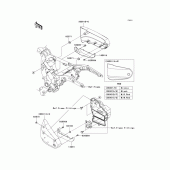 Схема вузла: Side covers для Kawasaki VN1600 VN1600 Classic