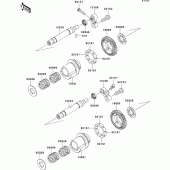 Схема вузла: Balancer для Kawasaki ZX1400 ZZR1400 ABS