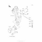 Схема узла: Ignition System для Kawasaki KLX140 KLX140L