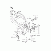 Схема вузла: Frame fittings(front) для Kawasaki ZX636 Ninja ZX-6R