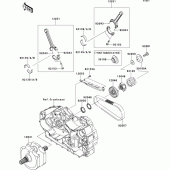 Схема вузла: Колінчастий вал для Kawasaki VN1700 Vulcan 1700 Voyager Custom ABS