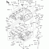 Схема узла: Картер двигателя для Kawasaki ZR750 Z750