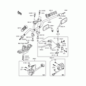 Схема вузла: Handlebar для Kawasaki ZR750 Z750