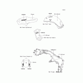 Схема вузла: Decals(green)(aef) для Kawasaki KLZ1000 Versys 1000