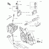 Схема вузла: Fuel Injection для Kawasaki BR125 Z125 Pro