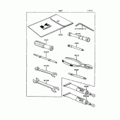 Схема вузла: Owners tools для Kawasaki ZG1000 Concours