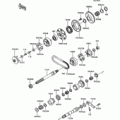 Схема вузла: Balancer для Kawasaki ZG1000 1000GTR