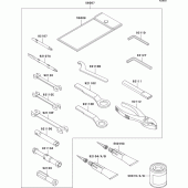 Схема вузла: Owner`s tools для Kawasaki ZR750 Z750