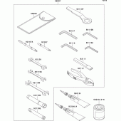 Схема вузла: Owner`s tools для Kawasaki ZX600 Ninja ZX-6R