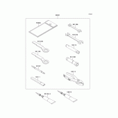 Схема узла: Owners tools для Kawasaki KLX250 KLX250S