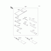 Схема вузла: Owners tools(daf) для Kawasaki VN900 Vulcan 900 Classic LT