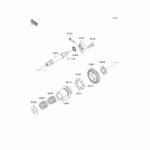 Схема вузла: Balancer для Kawasaki KLZ1000 Versys 1000