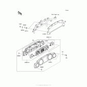 Схема вузла: Meter(S)(Abf/acf) для Kawasaki VN1700 Vulcan 1700 Voyager