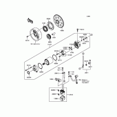 Схема вузла: Starter Motor для Kawasaki KLZ1000 Versys 1000 LT