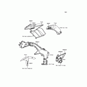 Схема вузла: Decals(Green) для Kawasaki ZX1000 Z1000SX