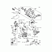 Схема вузла: Електроустаткування для Kawasaki EJ800 W800