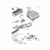 Схема вузла: Fuel Injection для Kawasaki ZX636 Ninja ZX-6R ABS