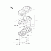 Схема вузла: Meter(s) для Kawasaki ZX900 Ninja ZX-9R