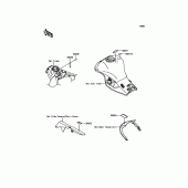 Схема вузла: Інформаційні наклейки для Kawasaki ZX1000 Ninja ZX-10RR