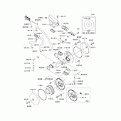 Схема вузла: Air cleaner(1/2) для Kawasaki VN1500 Vulcan 1500 Classic