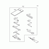 Схема вузла: Інструмент для Kawasaki KMX50 KSR-I