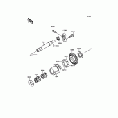 Схема вузла: Balancer для Kawasaki ZR1000 Z1000