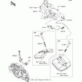 Схема узла: Ignition system для Kawasaki VN1700 VN1700 Classic ABS