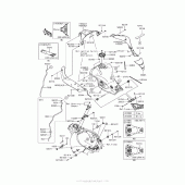 Схема узла: Топливный бак для Kawasaki ZX1000 Ninja ZX-10R