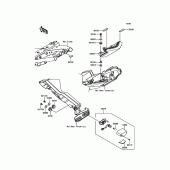 Схема вузла: Taillight(s) для Kawasaki ER650 Z650 ABS