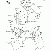 Схема узла: Крыло для Kawasaki ZX900 Ninja ZX-9R