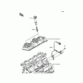 Схема вузла: Ignition System для Kawasaki ZX636 Ninja ZX-6R