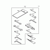 Схема вузла: Інструмент для Kawasaki ZX900 GPZ900R